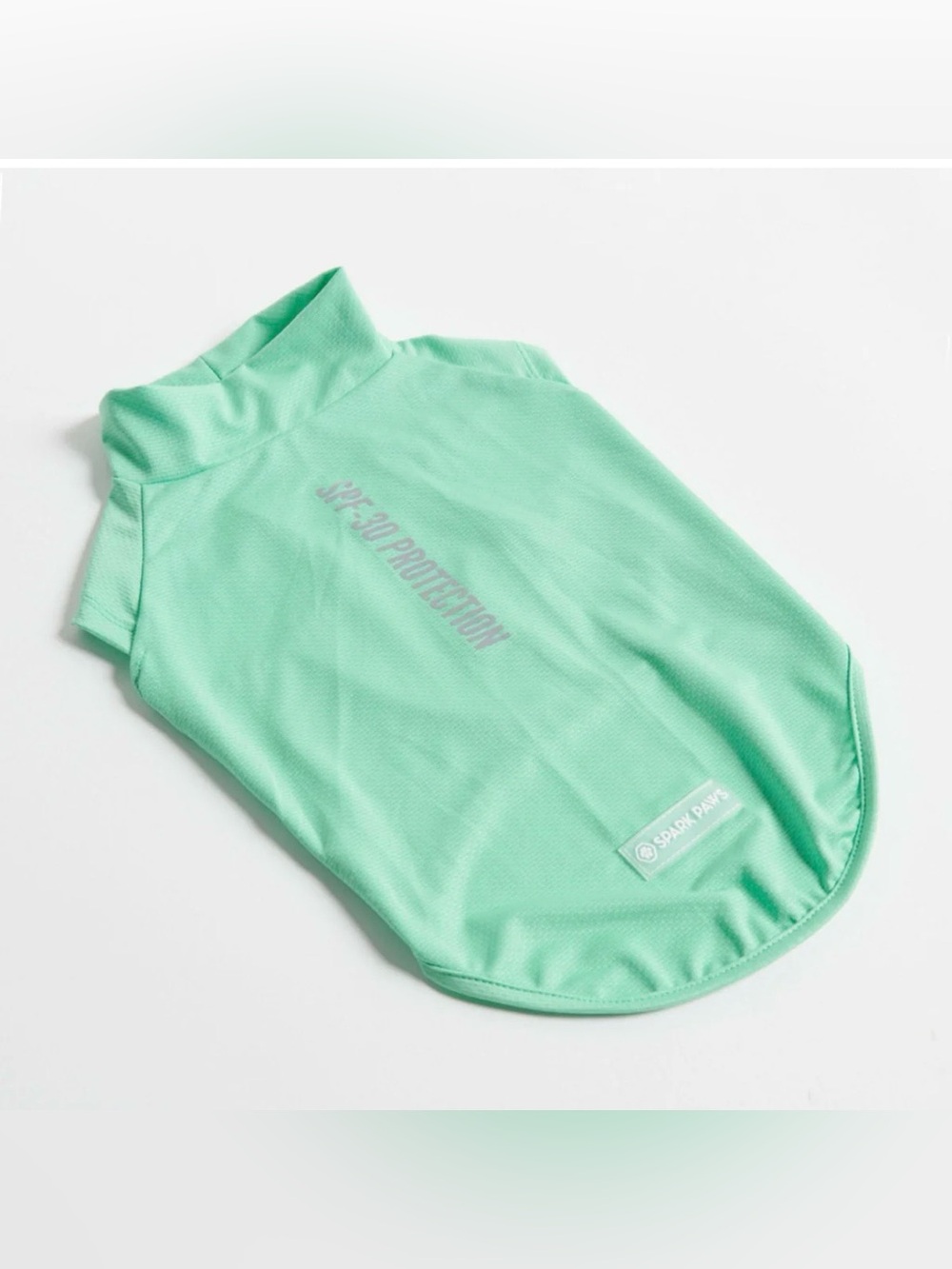 Spark Paws Mint Green Sunblock SPF 30 Protection Dog Shirt 4XL Summer Outdoor